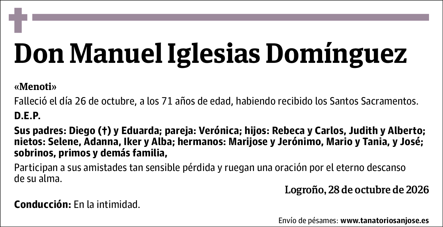 Manuel Iglesias Domínguez