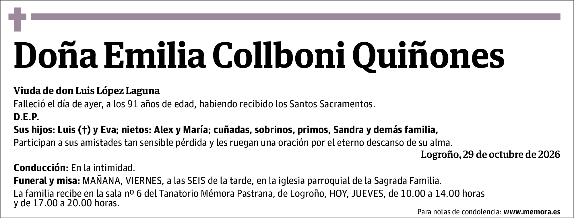 Emilia Collboni Quiñones