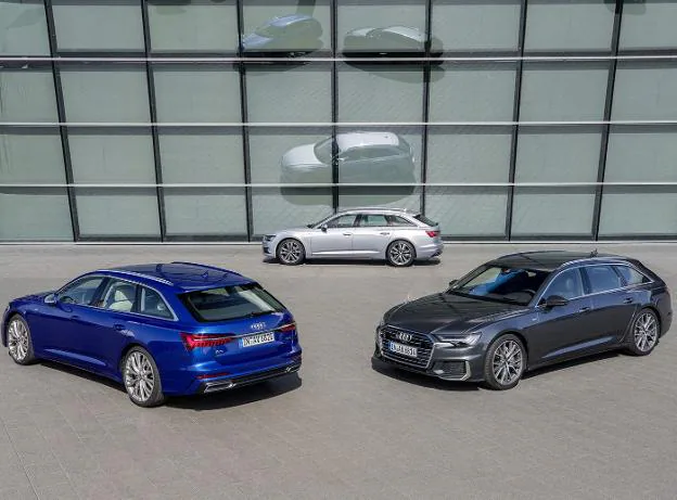Audi ha renovado el A6 Avant, por dentro y por fuera. :: L.R.M. /