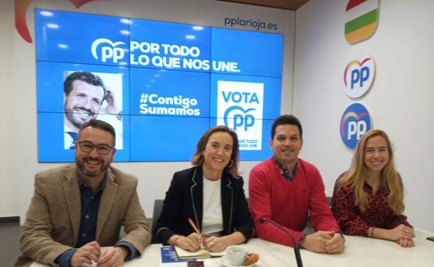 Gamarra: «Juntos sumamos, vamos a ganar y a desbloquear España» - La Rioja