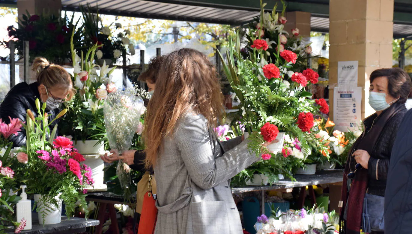 El Mercado de las Flores de Logroño reunirá a seis floristerías los días 30  y 31 de octubre y el 1 de noviembre | La Rioja